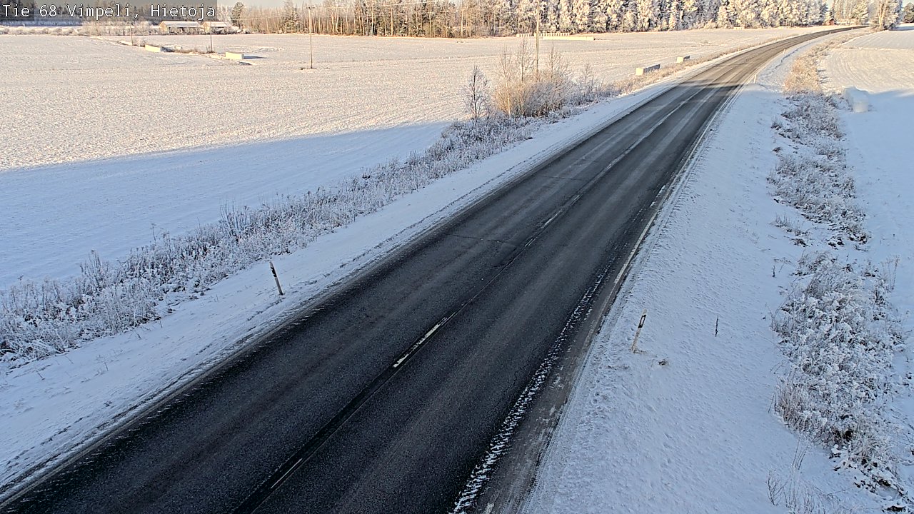 Weather Camera Image Road 68 Vimpeli, Hietoja, Vimpeli, Etelä-Pohjanmaa