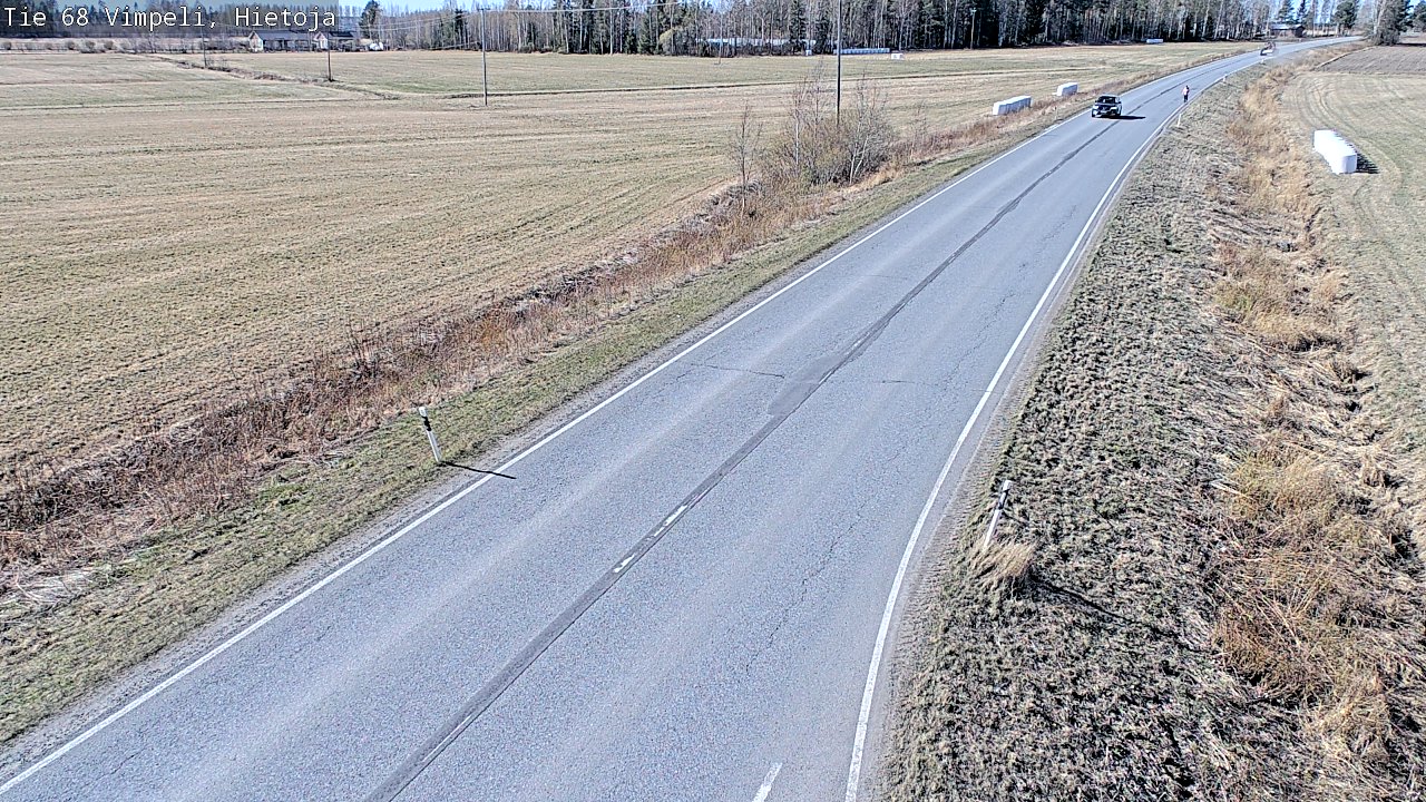 Weather Camera Image Road 68 Vimpeli, Hietoja, Vimpeli, Etelä-Pohjanmaa