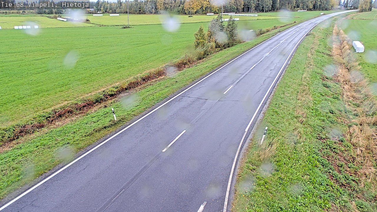 Weather Camera Image Road 68 Vimpeli, Hietoja, Vimpeli, Etelä-Pohjanmaa