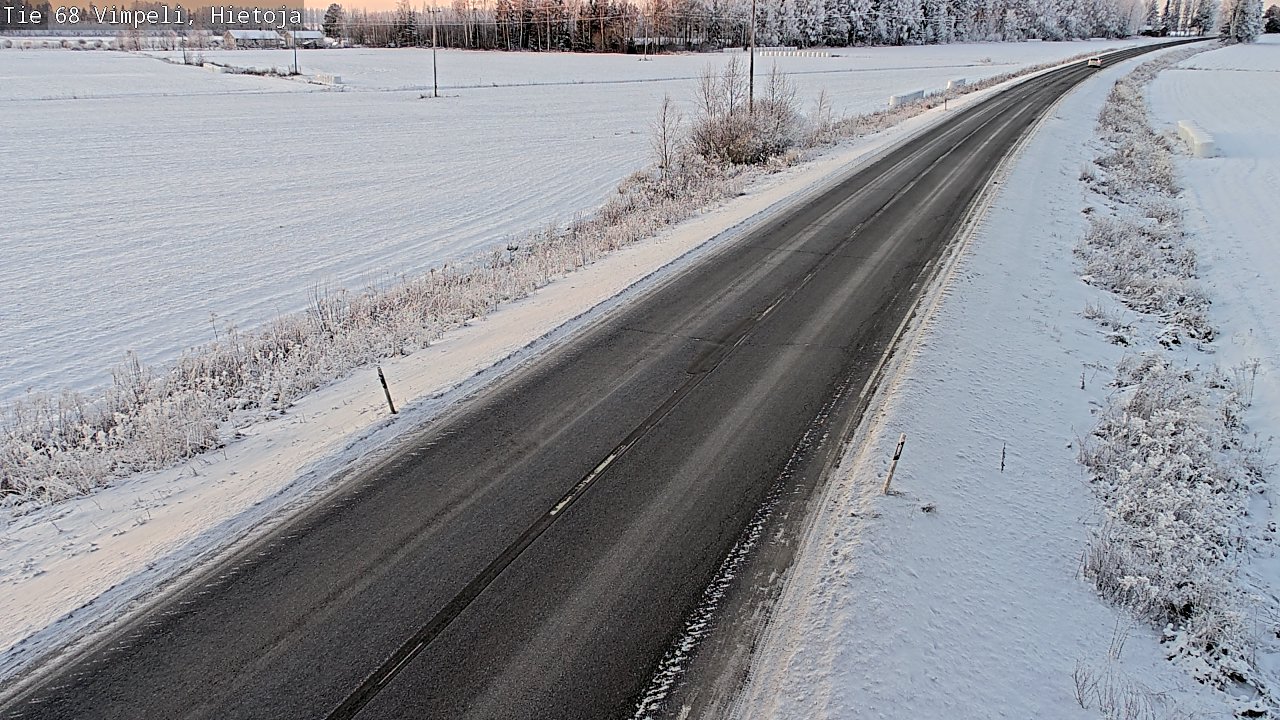 Weather Camera Image Road 68 Vimpeli, Hietoja, Vimpeli, Etelä-Pohjanmaa