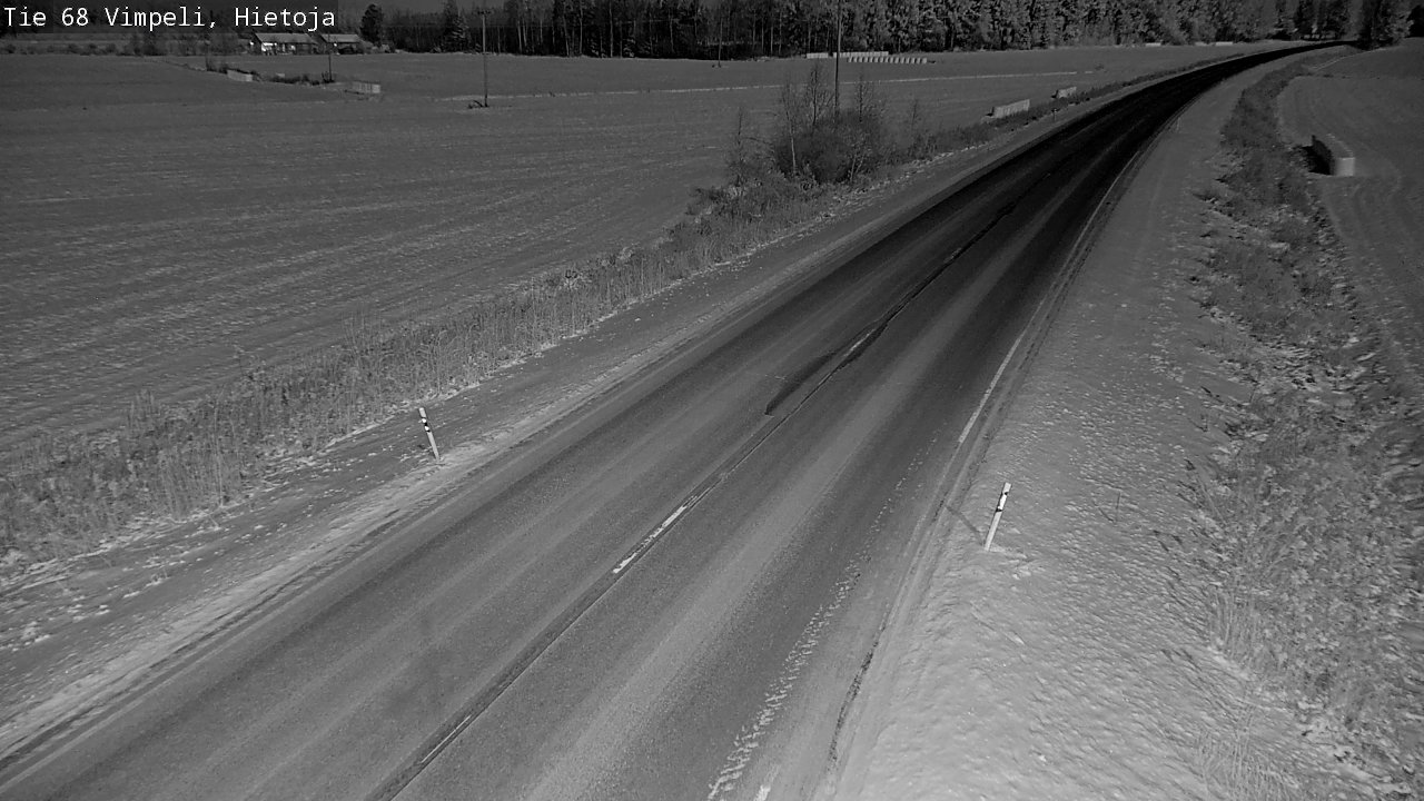 Weather Camera Image Road 68 Vimpeli, Hietoja, Vimpeli, Etelä-Pohjanmaa