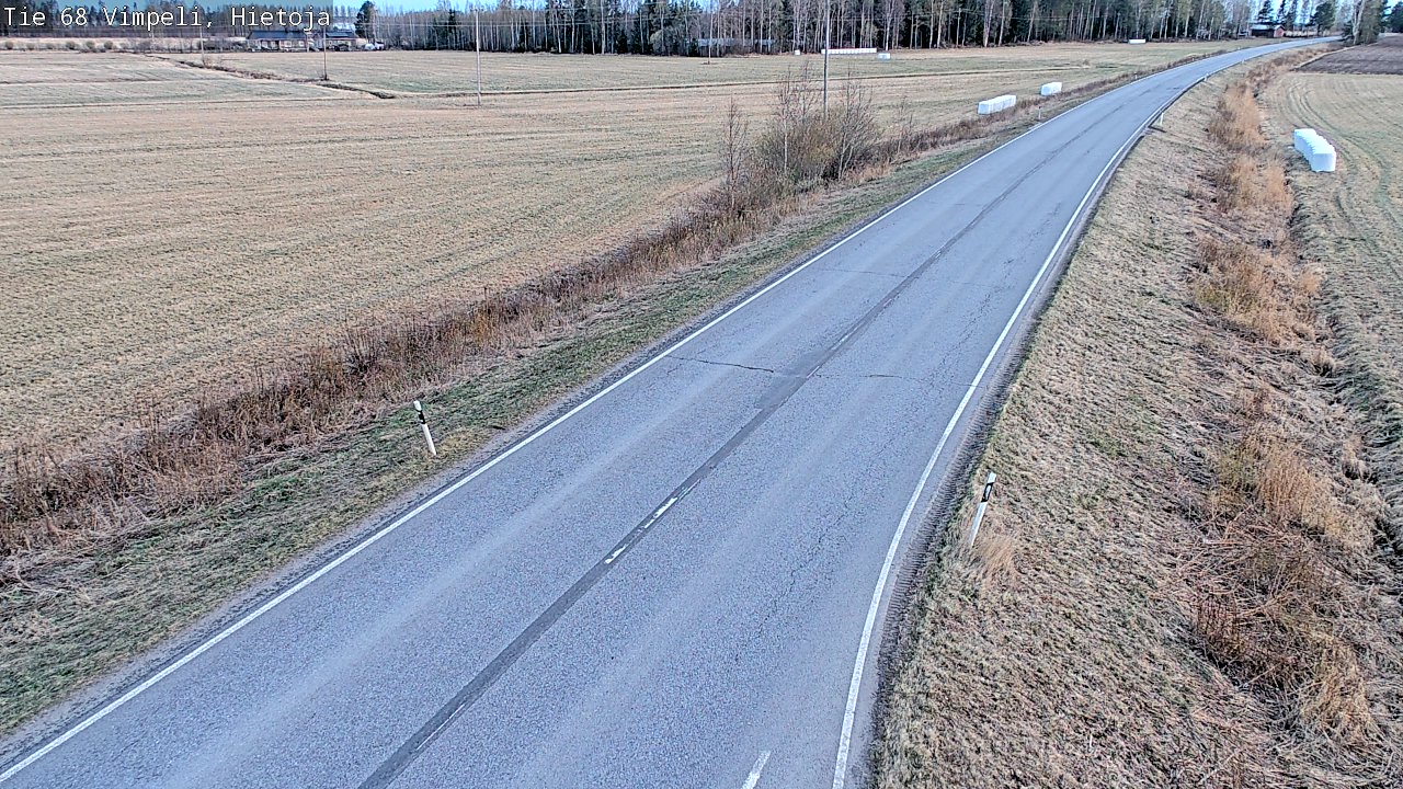 Weather Camera Image Väg 68 Vindala, Hietoja, Vimpeli, Etelä-Pohjanmaa