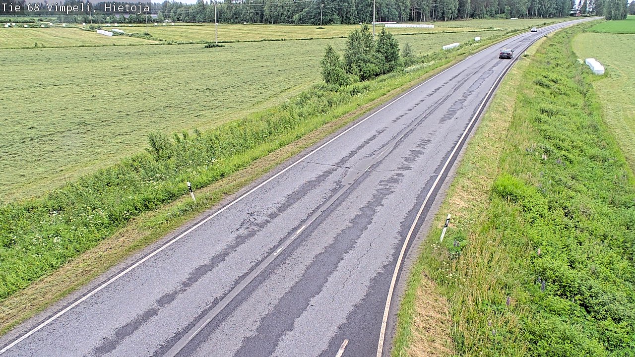 Weather Camera Image Road 68 Vimpeli, Hietoja, Vimpeli, Etelä-Pohjanmaa