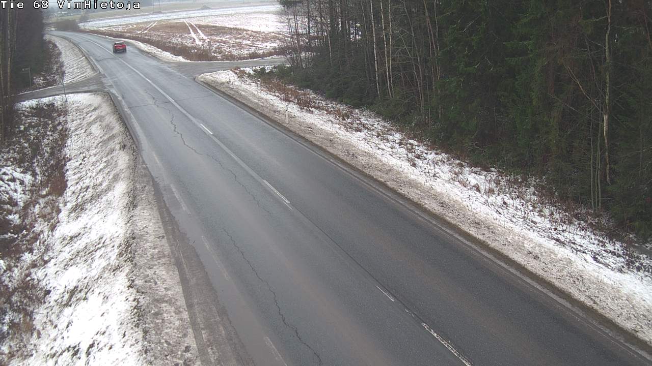 Weather Camera Image Road 68 Vimpeli, Hietoja, Vimpeli, Etelä-Pohjanmaa