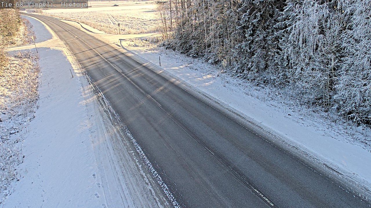Weather Camera Image Road 68 Vimpeli, Hietoja, Vimpeli, Etelä-Pohjanmaa