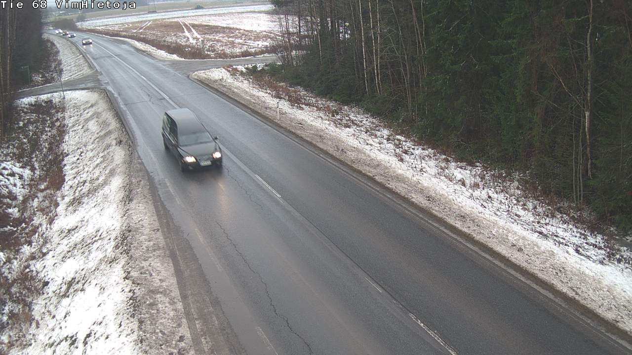 Weather Camera Image Road 68 Vimpeli, Hietoja, Vimpeli, Etelä-Pohjanmaa