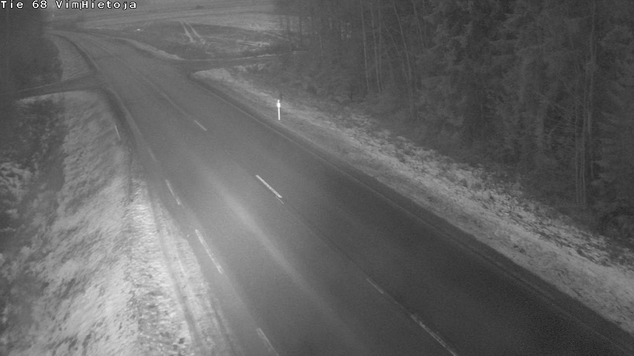 Weather Camera Image Road 68 Vimpeli, Hietoja, Vimpeli, Etelä-Pohjanmaa