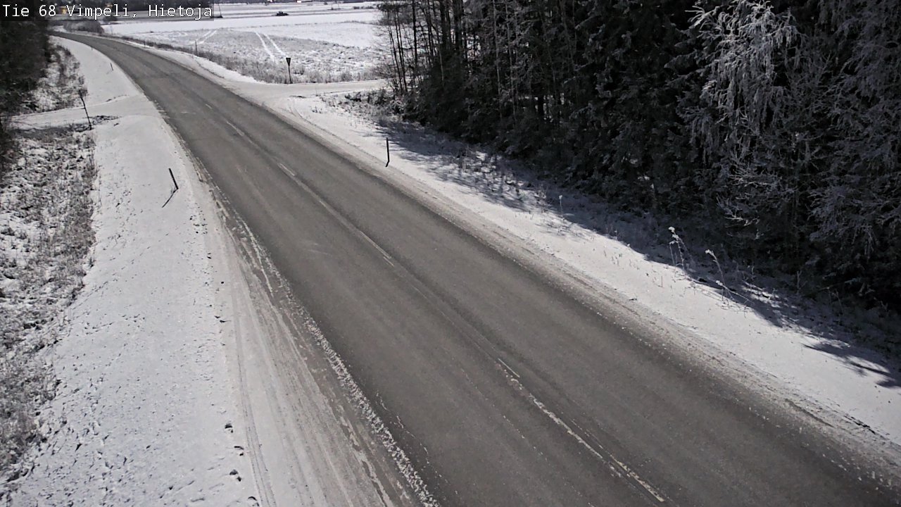 Weather Camera Image Road 68 Vimpeli, Hietoja, Vimpeli, Etelä-Pohjanmaa