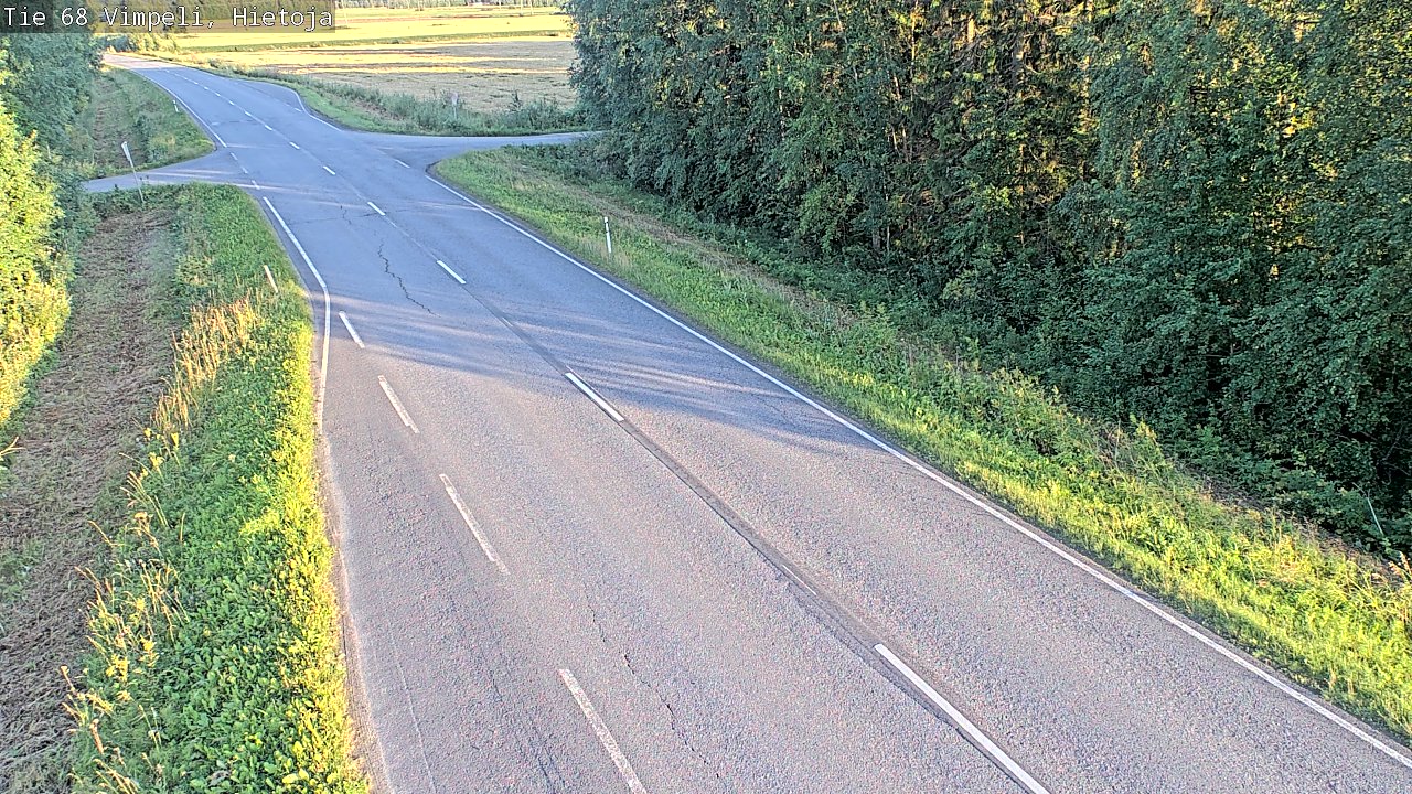 Weather Camera Image Väg 68 Vindala, Hietoja, Vimpeli, Etelä-Pohjanmaa