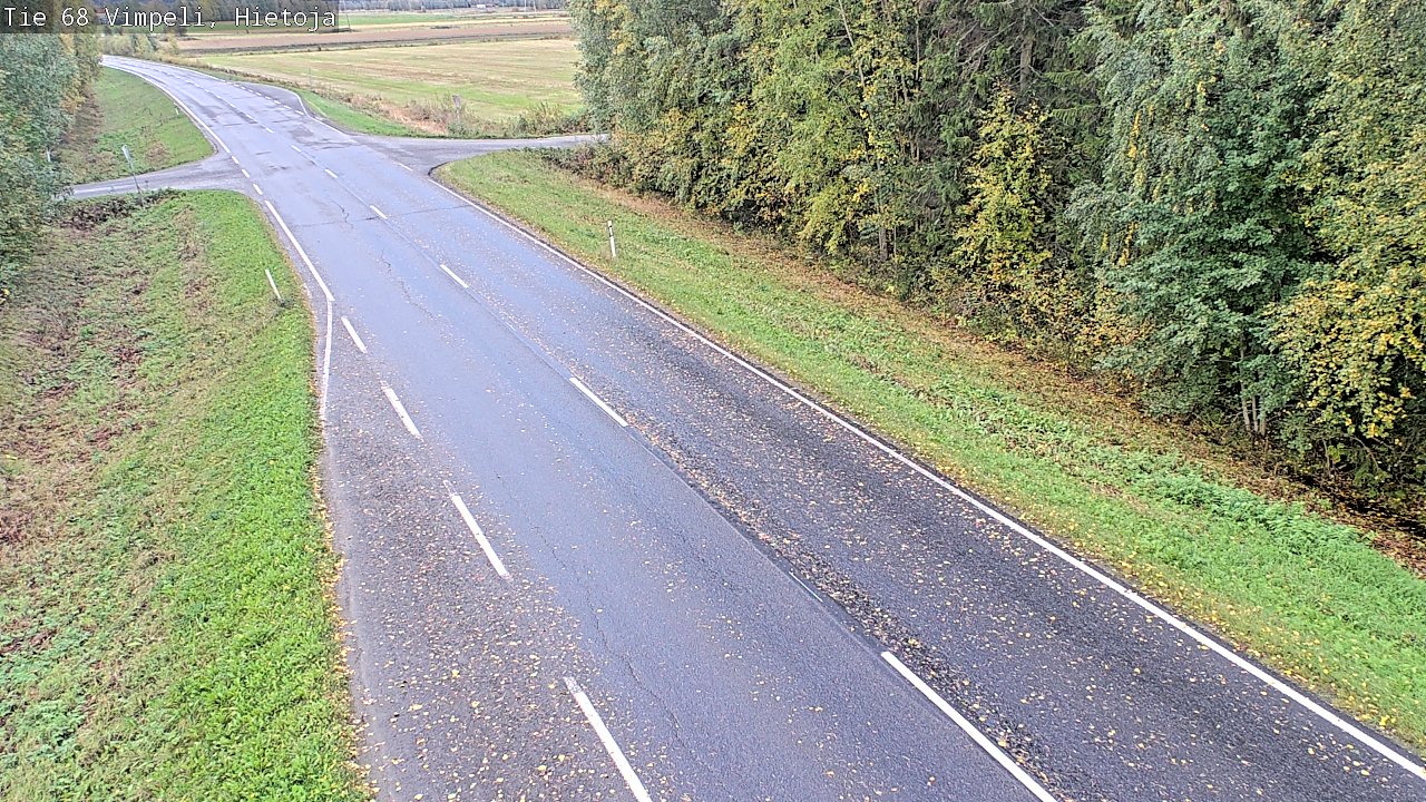 Weather Camera Image Road 68 Vimpeli, Hietoja, Vimpeli, Etelä-Pohjanmaa