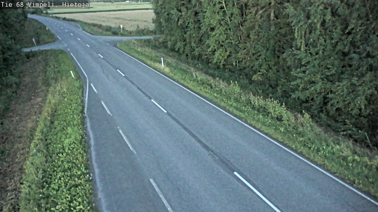 Weather Camera Image Väg 68 Vindala, Hietoja, Vimpeli, Etelä-Pohjanmaa