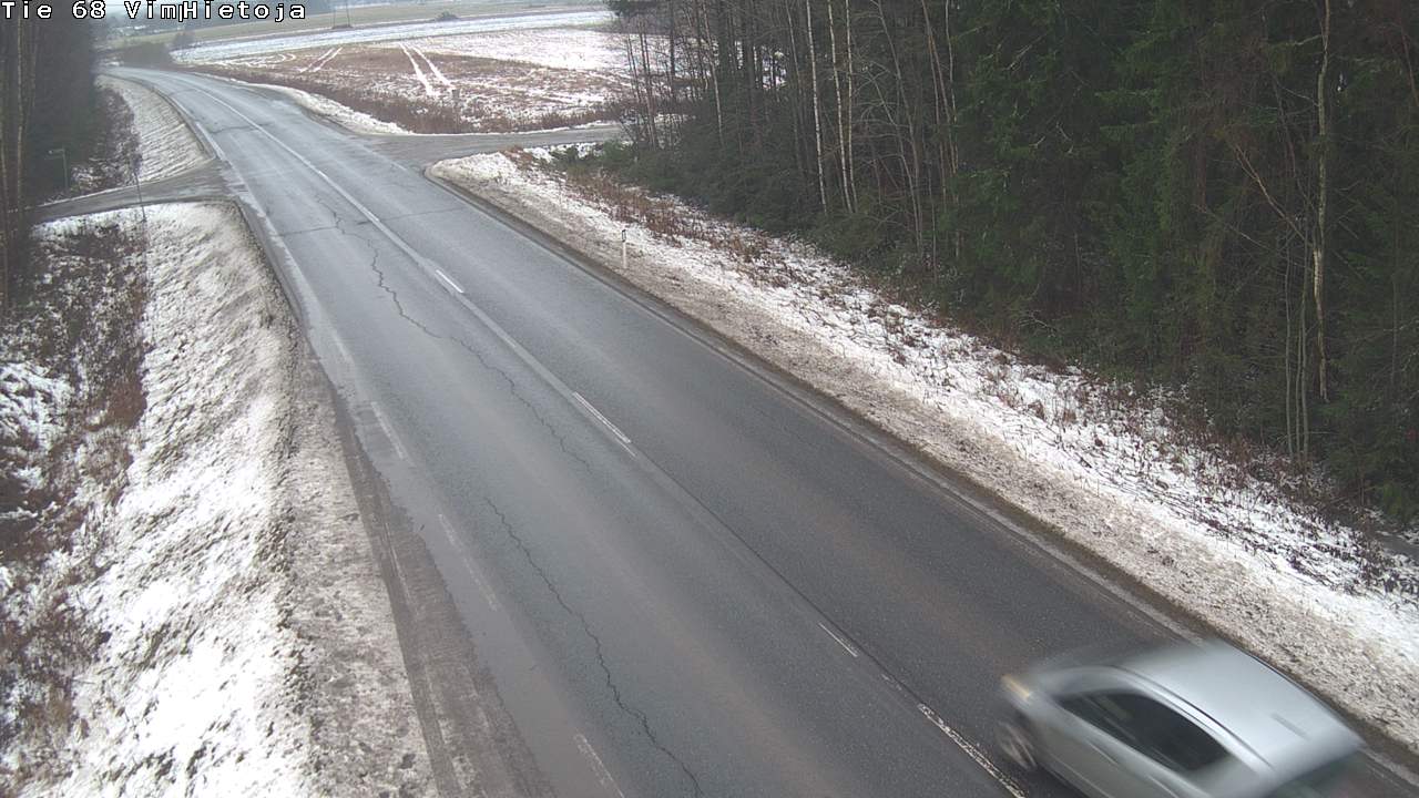 Weather Camera Image Road 68 Vimpeli, Hietoja, Vimpeli, Etelä-Pohjanmaa