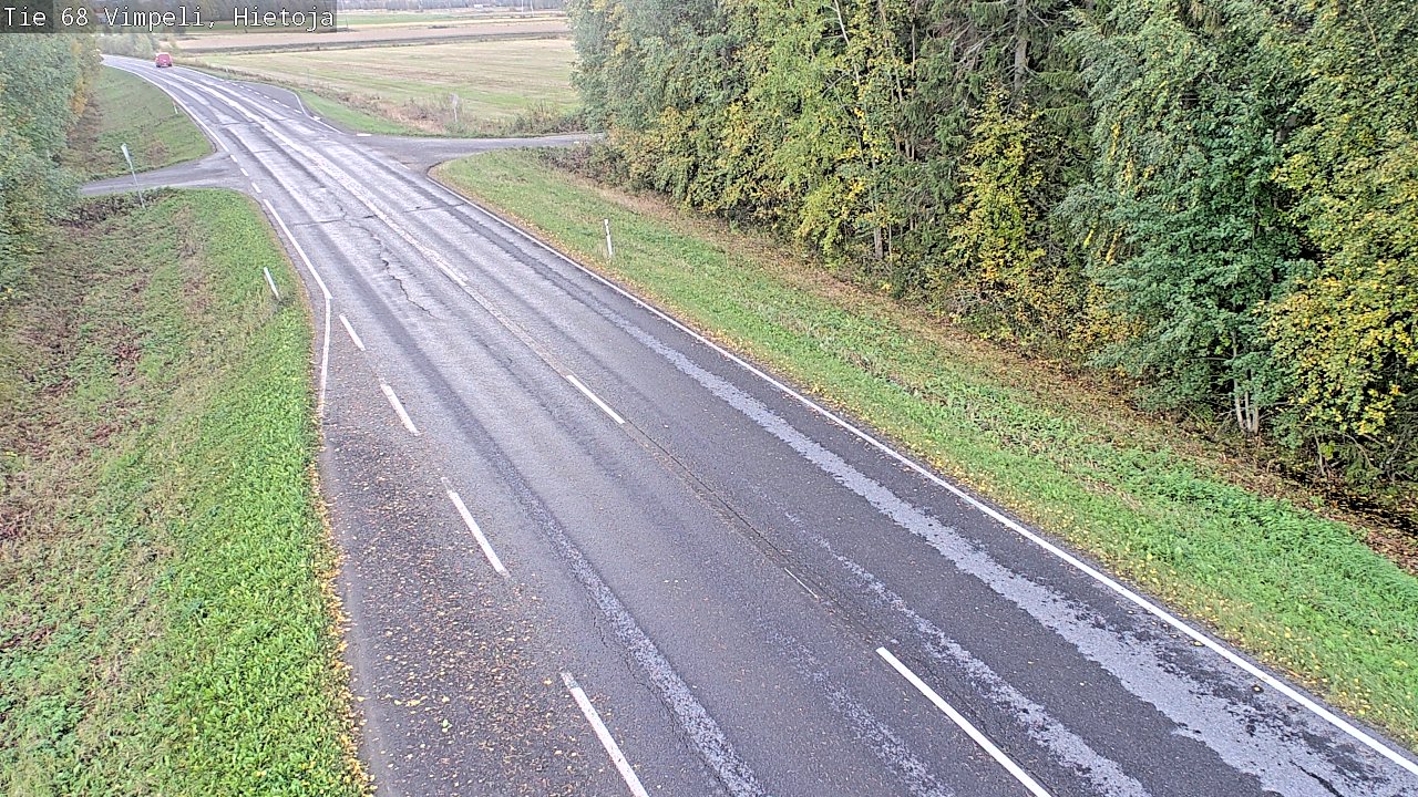 Weather Camera Image Road 68 Vimpeli, Hietoja, Vimpeli, Etelä-Pohjanmaa