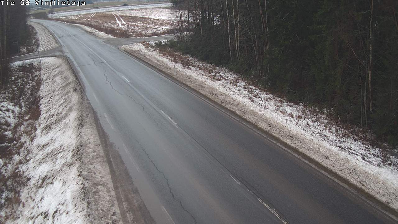 Weather Camera Image Road 68 Vimpeli, Hietoja, Vimpeli, Etelä-Pohjanmaa