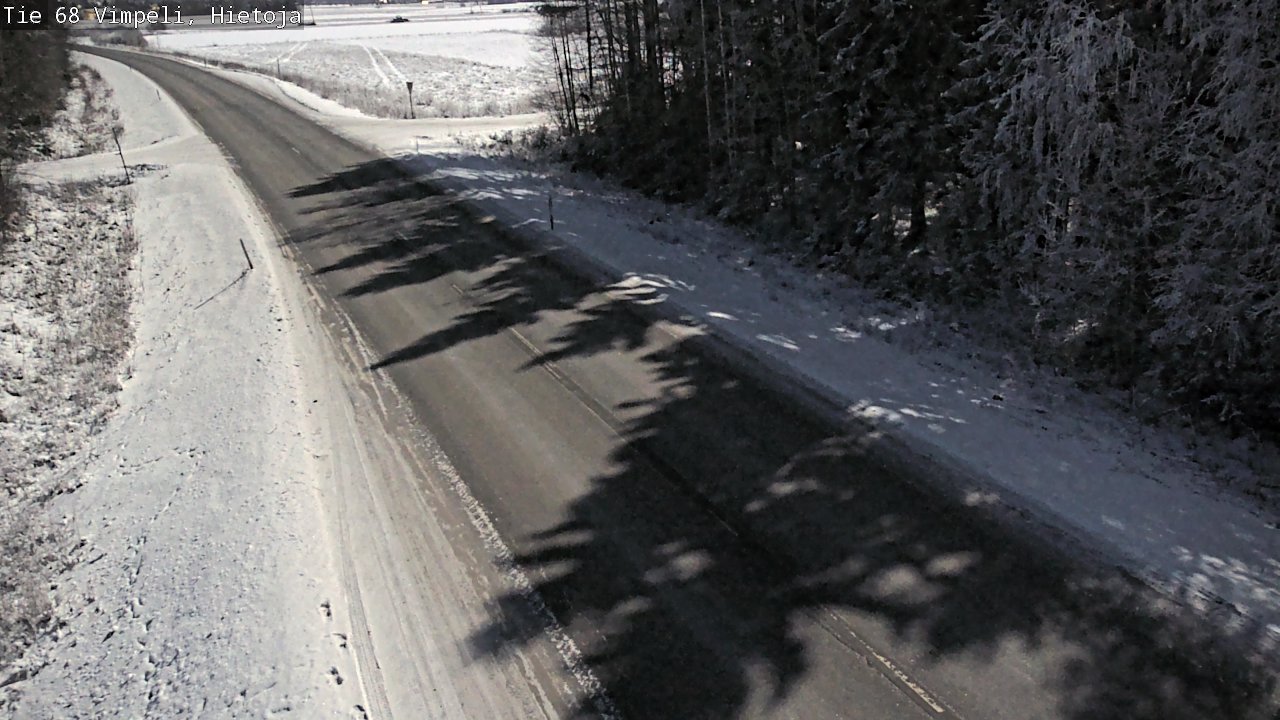 Weather Camera Image Road 68 Vimpeli, Hietoja, Vimpeli, Etelä-Pohjanmaa