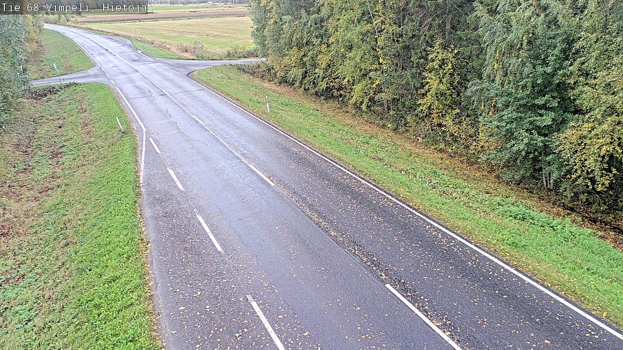 Weather Camera Image Road 68 Vimpeli, Hietoja, Vimpeli, Etelä-Pohjanmaa