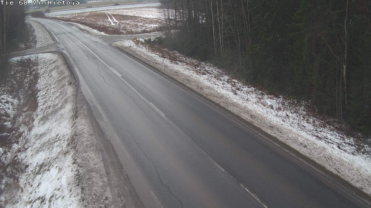 Weather Camera Image Road 68 Vimpeli, Hietoja, Vimpeli, Etelä-Pohjanmaa