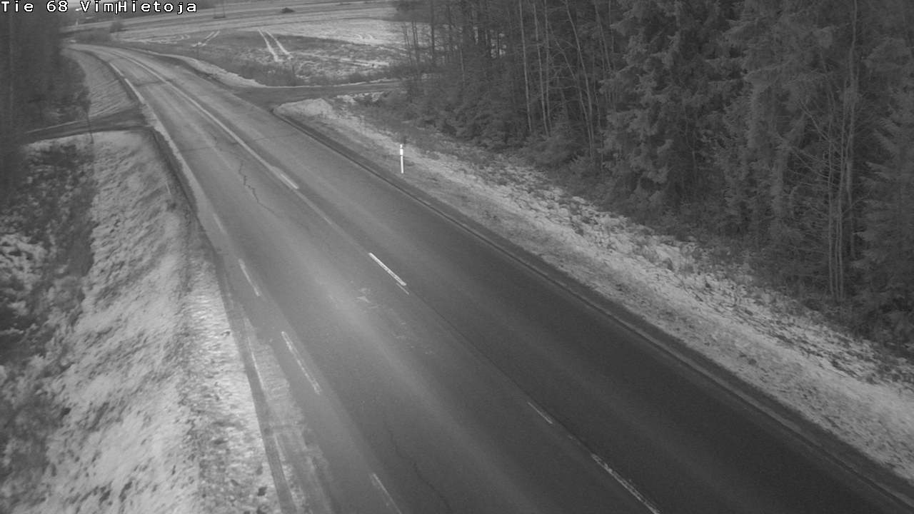 Weather Camera Image Road 68 Vimpeli, Hietoja, Vimpeli, Etelä-Pohjanmaa