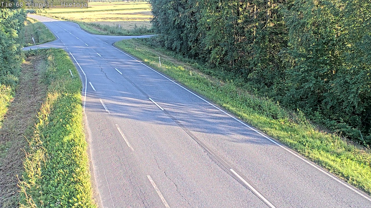 Weather Camera Image Väg 68 Vindala, Hietoja, Vimpeli, Etelä-Pohjanmaa