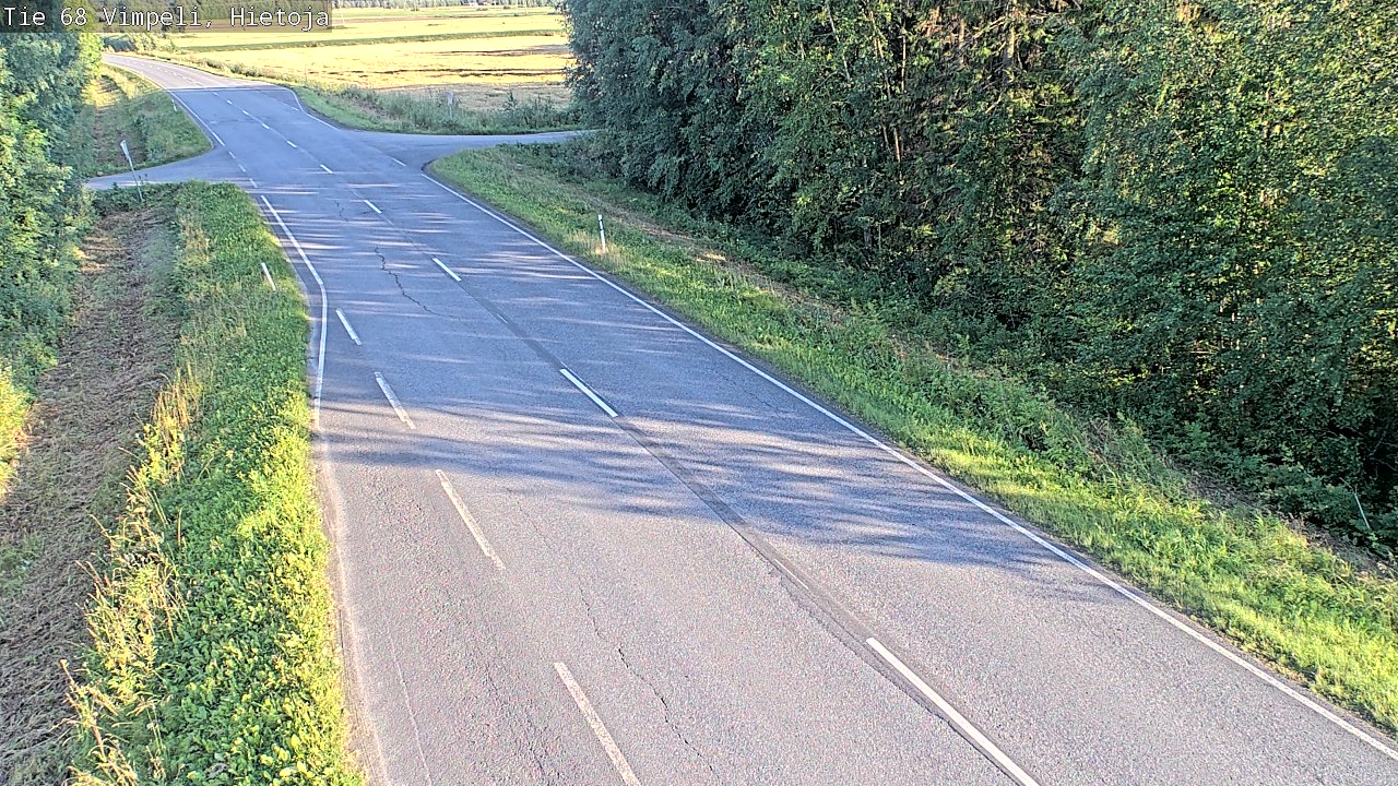 Weather Camera Image Väg 68 Vindala, Hietoja, Vimpeli, Etelä-Pohjanmaa