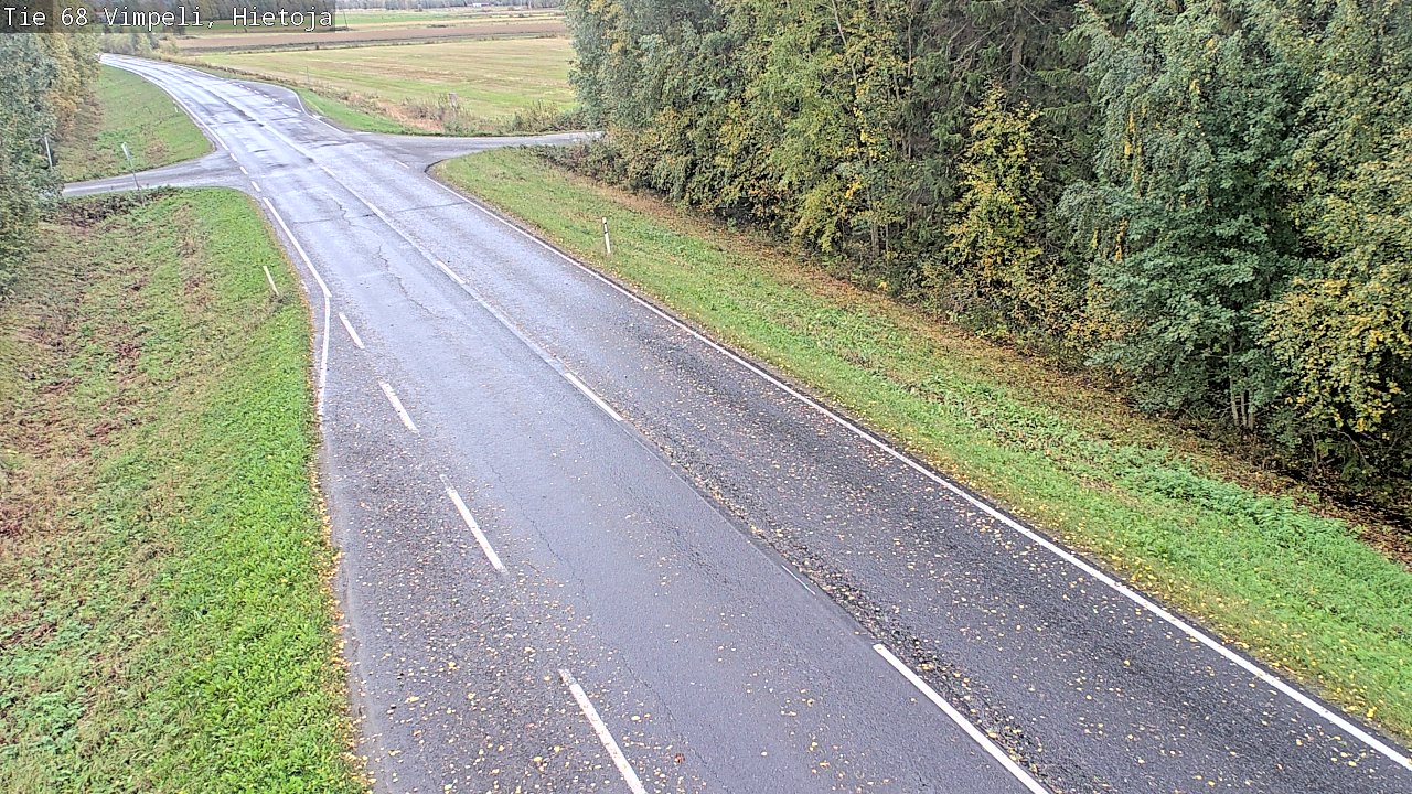 Weather Camera Image Road 68 Vimpeli, Hietoja, Vimpeli, Etelä-Pohjanmaa