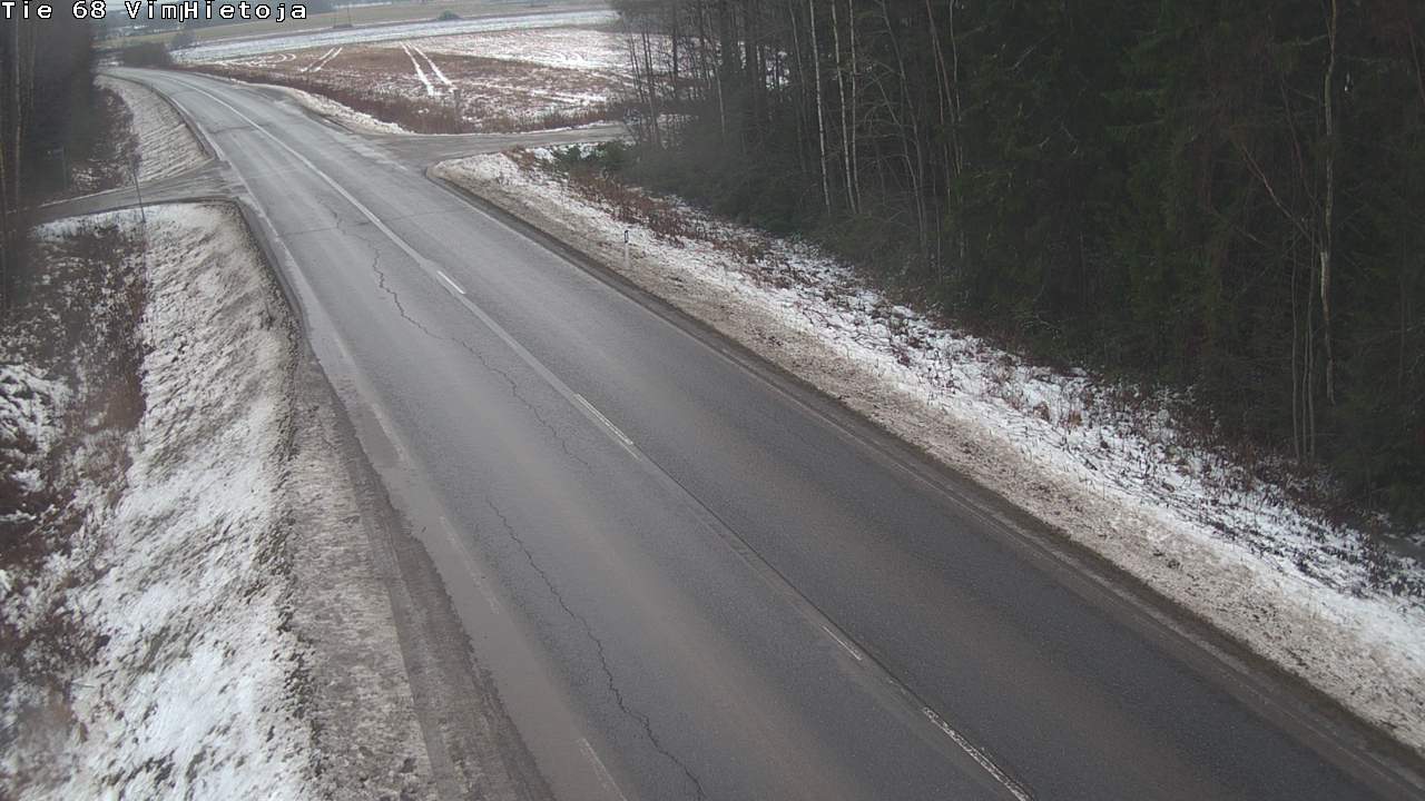 Weather Camera Image Road 68 Vimpeli, Hietoja, Vimpeli, Etelä-Pohjanmaa
