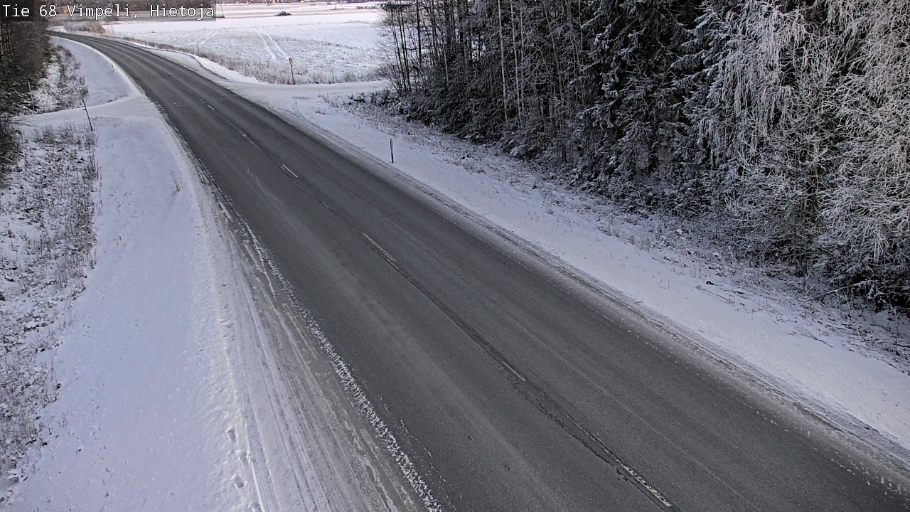 Weather Camera Image Road 68 Vimpeli, Hietoja, Vimpeli, Etelä-Pohjanmaa