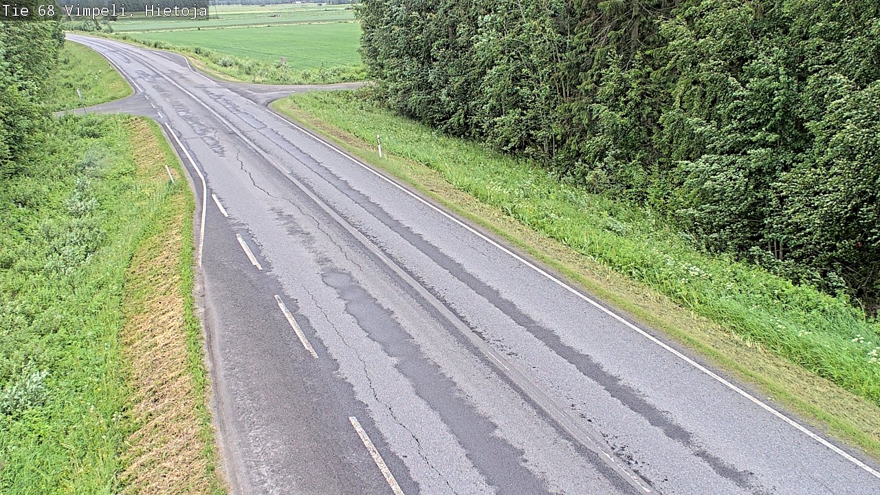 Weather Camera Image Väg 68 Vindala, Hietoja, Vimpeli, Etelä-Pohjanmaa