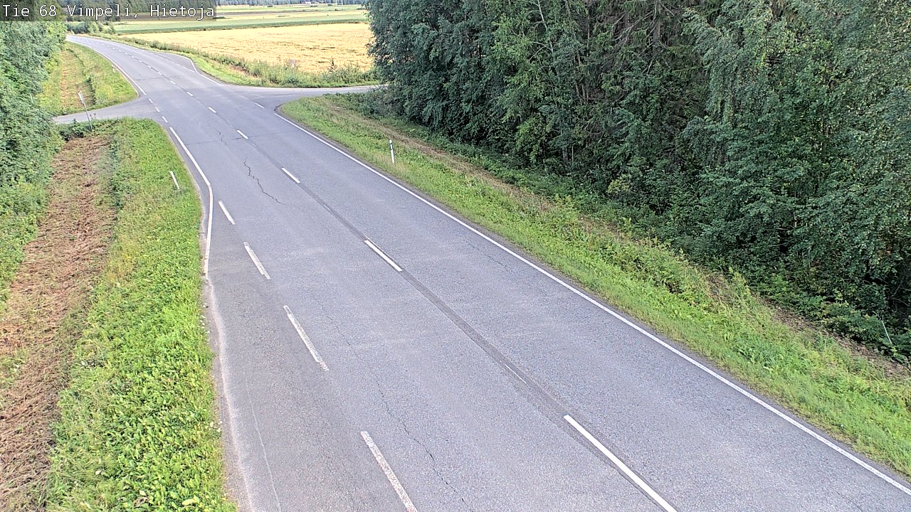 Weather Camera Image Väg 68 Vindala, Hietoja, Vimpeli, Etelä-Pohjanmaa