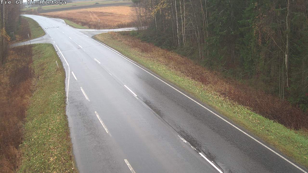 Weather Camera Image Väg 68 Vindala, Hietoja, Vimpeli, Etelä-Pohjanmaa