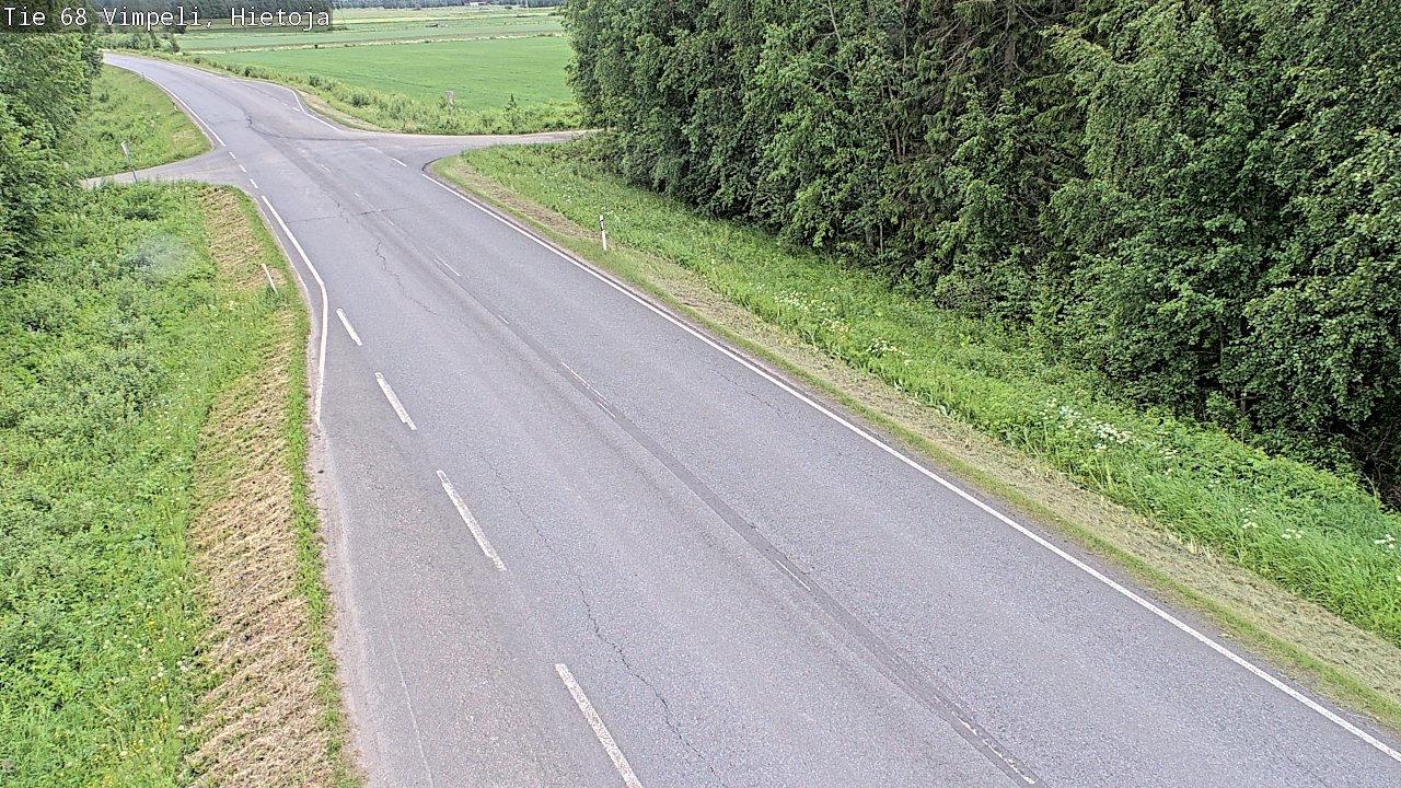 Kelikamerat Kuva Tie 68 Vimpeli, Hietoja, Vimpeli, Etelä-Pohjanmaa