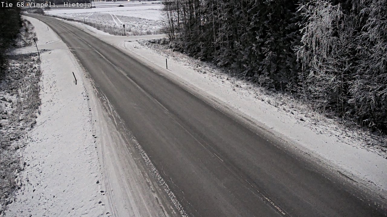 Weather Camera Image Road 68 Vimpeli, Hietoja, Vimpeli, Etelä-Pohjanmaa