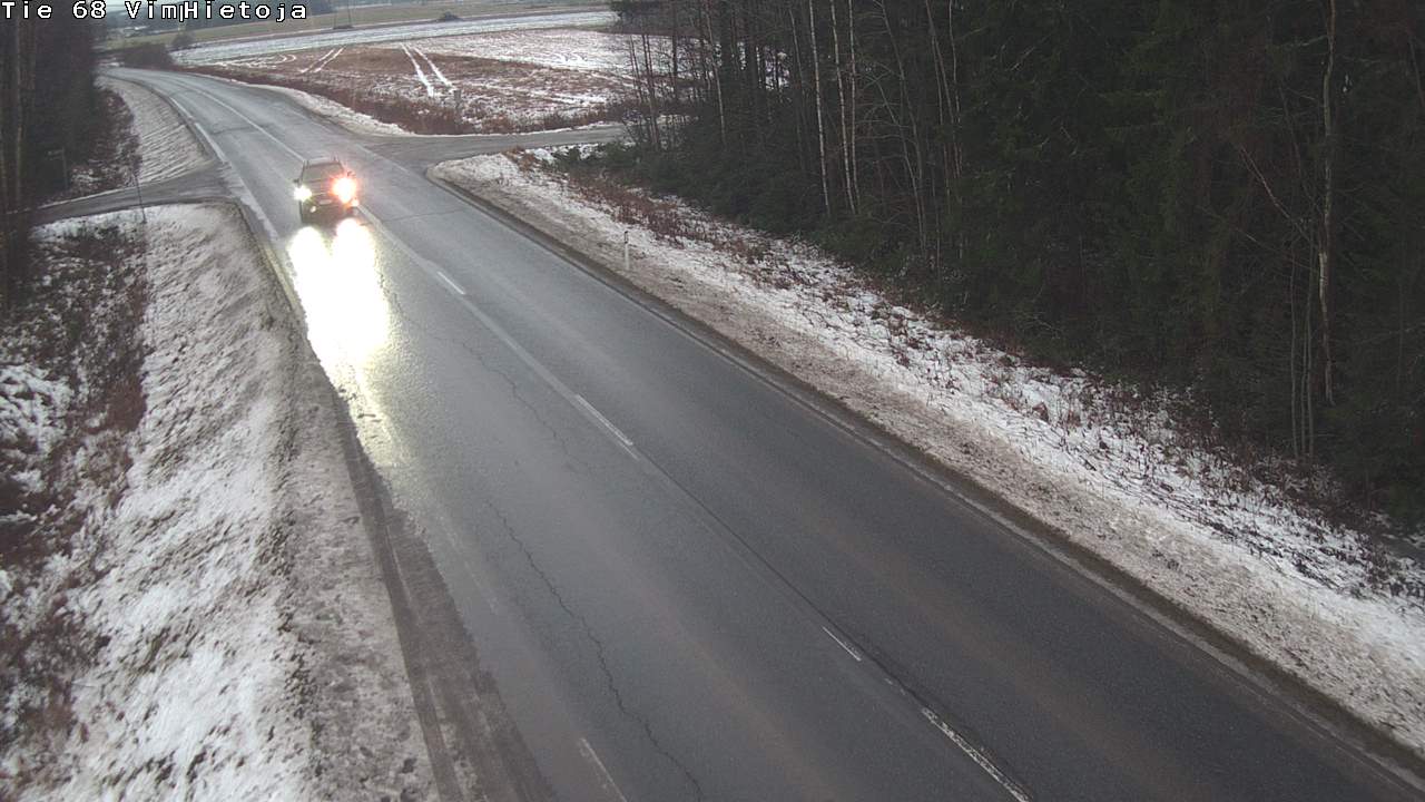 Weather Camera Image Road 68 Vimpeli, Hietoja, Vimpeli, Etelä-Pohjanmaa