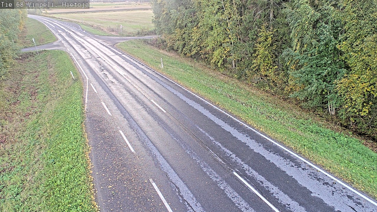 Weather Camera Image Road 68 Vimpeli, Hietoja, Vimpeli, Etelä-Pohjanmaa