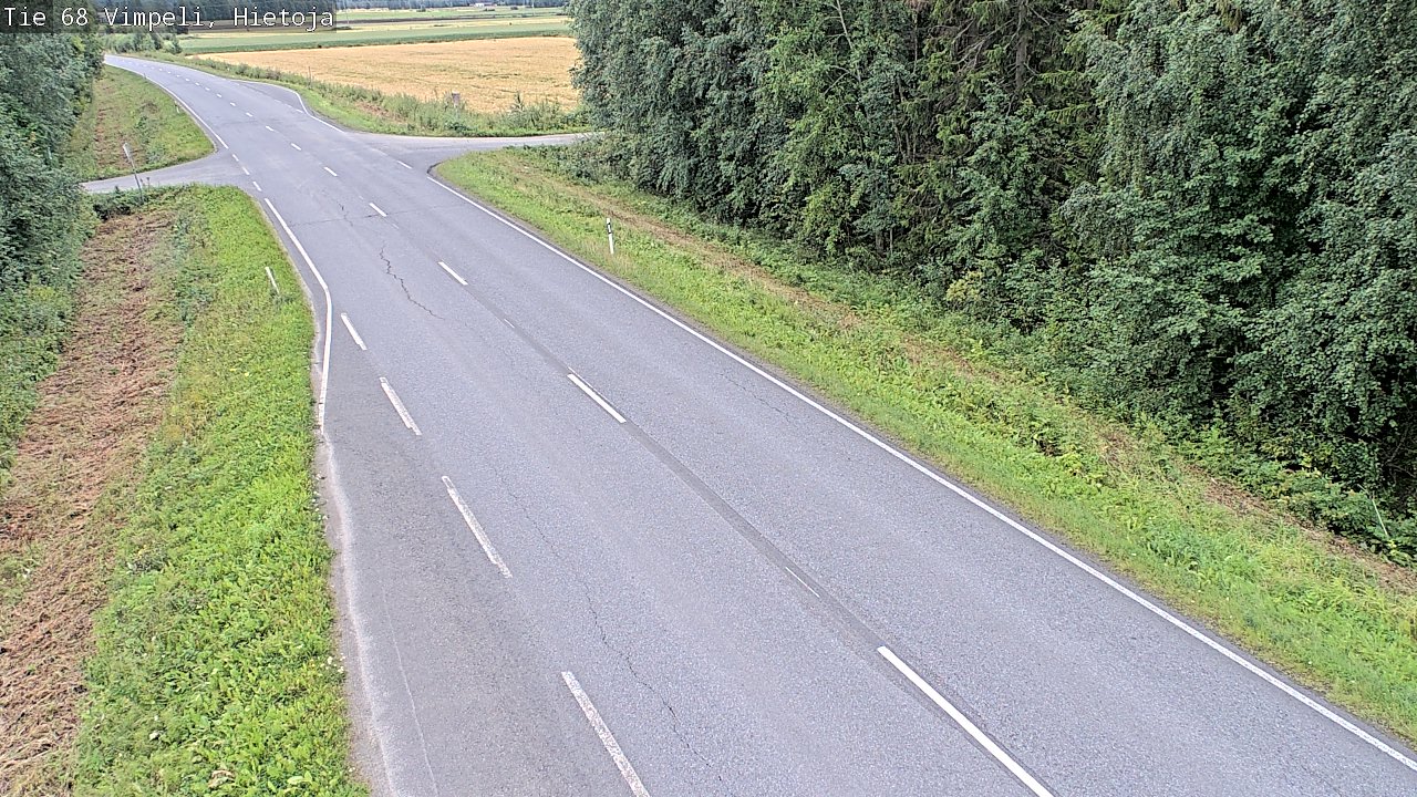 Weather Camera Image Väg 68 Vindala, Hietoja, Vimpeli, Etelä-Pohjanmaa