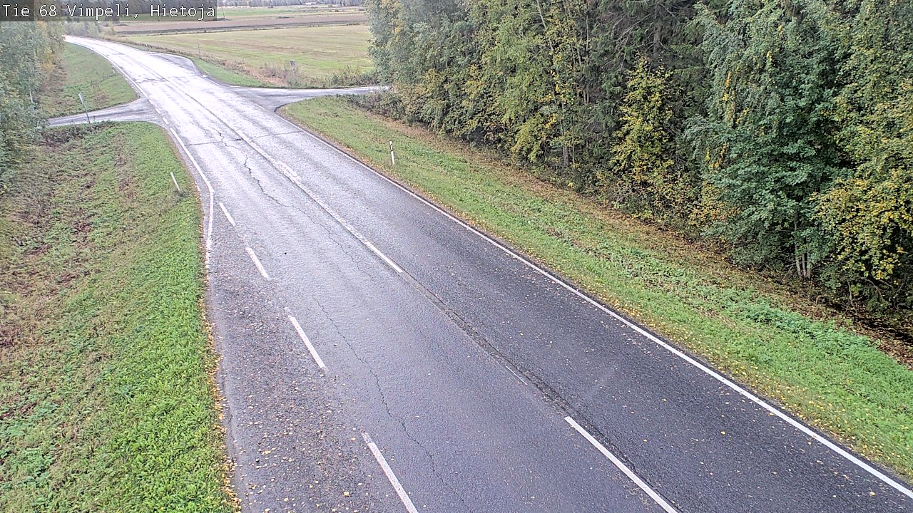 Weather Camera Image Road 68 Vimpeli, Hietoja, Vimpeli, Etelä-Pohjanmaa