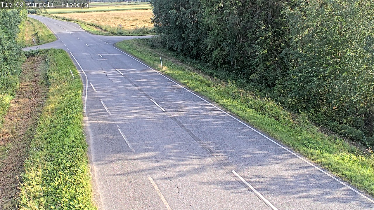 Weather Camera Image Väg 68 Vindala, Hietoja, Vimpeli, Etelä-Pohjanmaa
