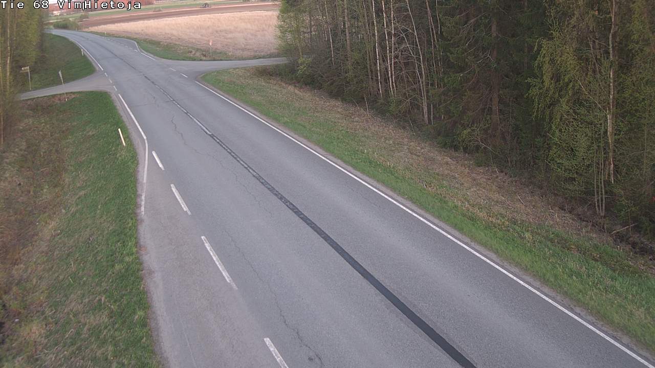 Weather Camera Image Road 68 Vimpeli, Hietoja, Vimpeli, Etelä-Pohjanmaa