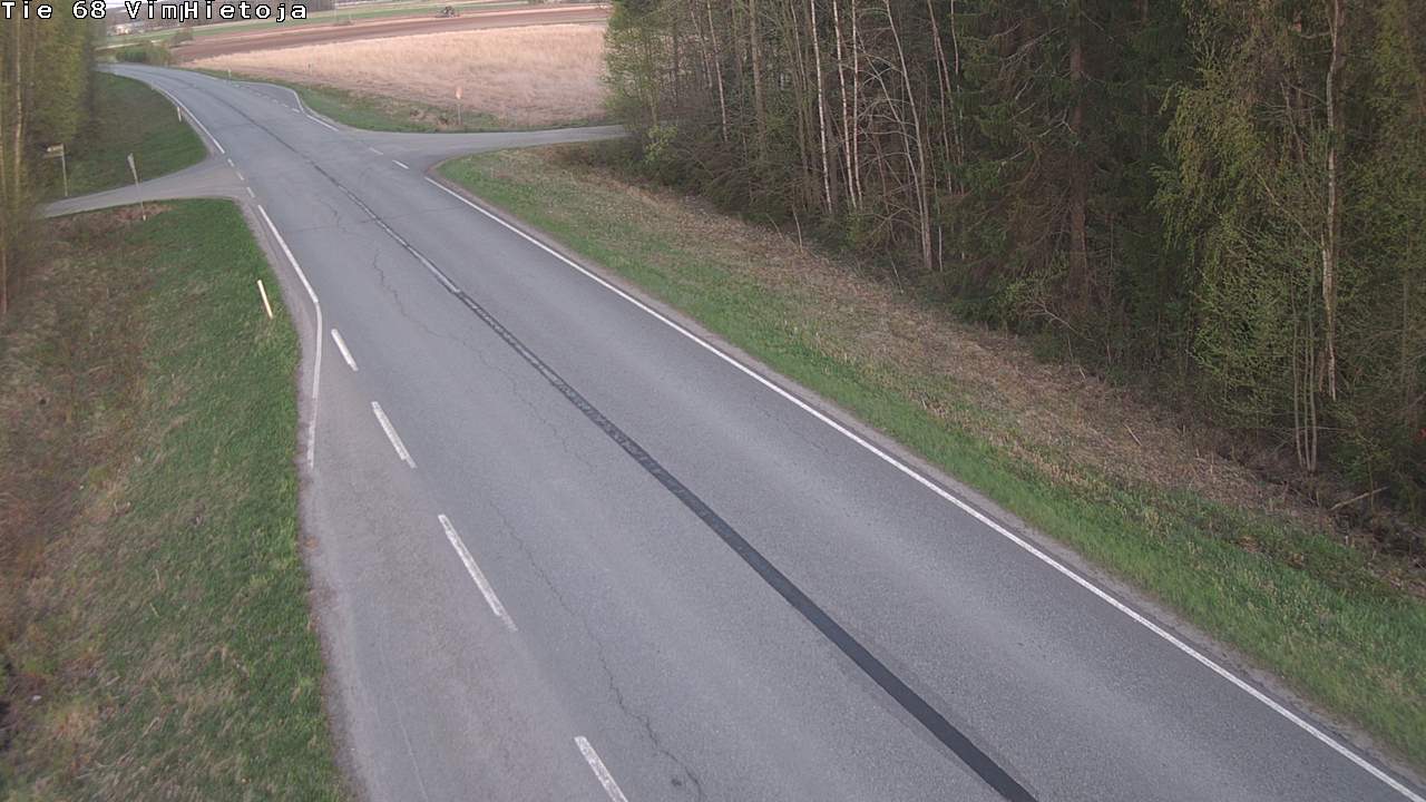 Weather Camera Image Road 68 Vimpeli, Hietoja, Vimpeli, Etelä-Pohjanmaa