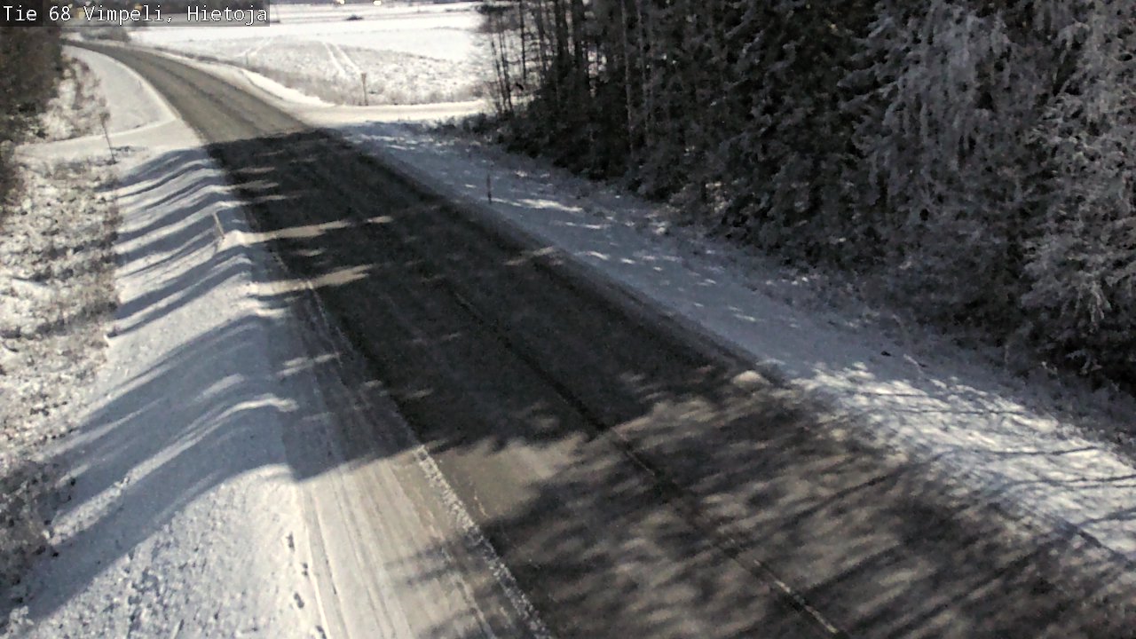 Weather Camera Image Road 68 Vimpeli, Hietoja, Vimpeli, Etelä-Pohjanmaa