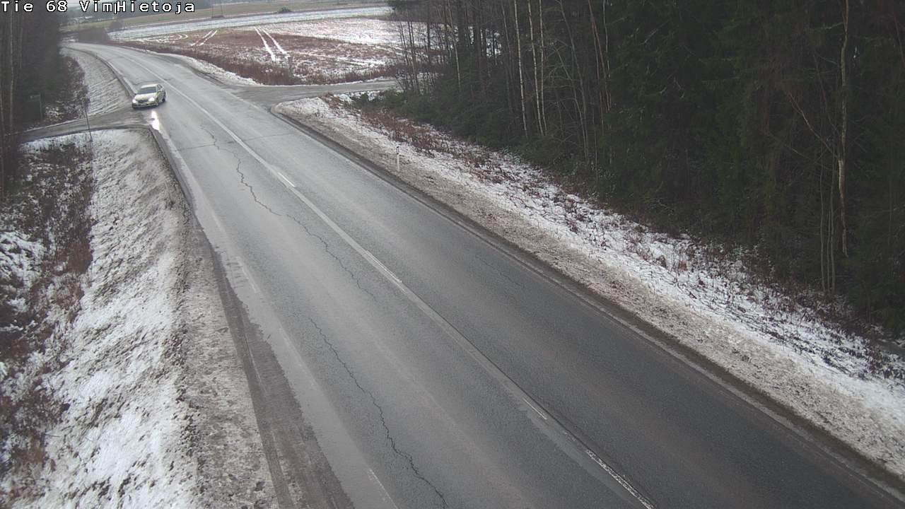 Weather Camera Image Road 68 Vimpeli, Hietoja, Vimpeli, Etelä-Pohjanmaa