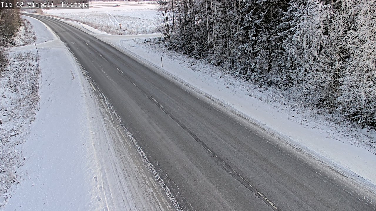 Weather Camera Image Road 68 Vimpeli, Hietoja, Vimpeli, Etelä-Pohjanmaa