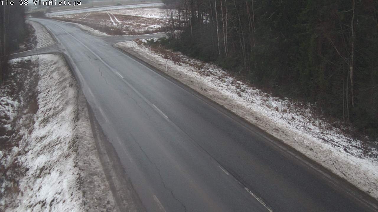 Weather Camera Image Road 68 Vimpeli, Hietoja, Vimpeli, Etelä-Pohjanmaa