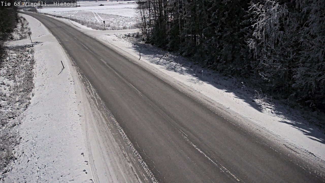Weather Camera Image Road 68 Vimpeli, Hietoja, Vimpeli, Etelä-Pohjanmaa
