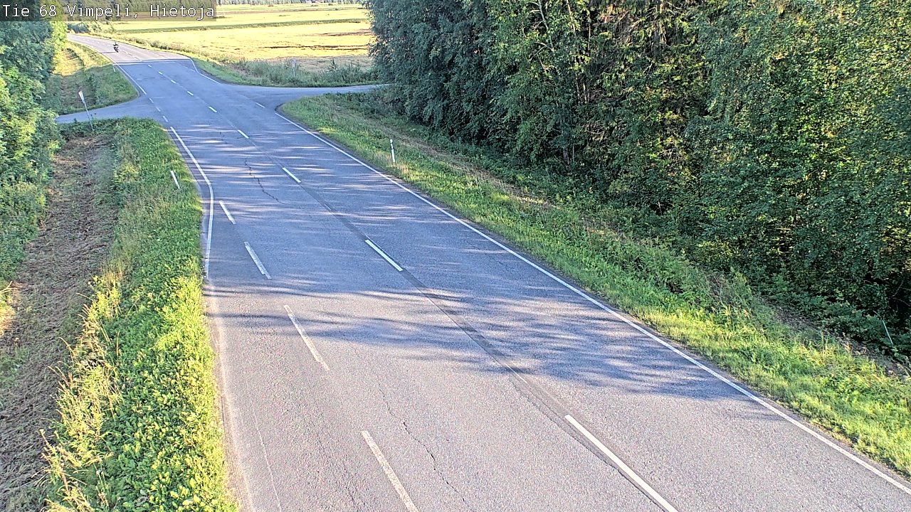 Weather Camera Image Väg 68 Vindala, Hietoja, Vimpeli, Etelä-Pohjanmaa