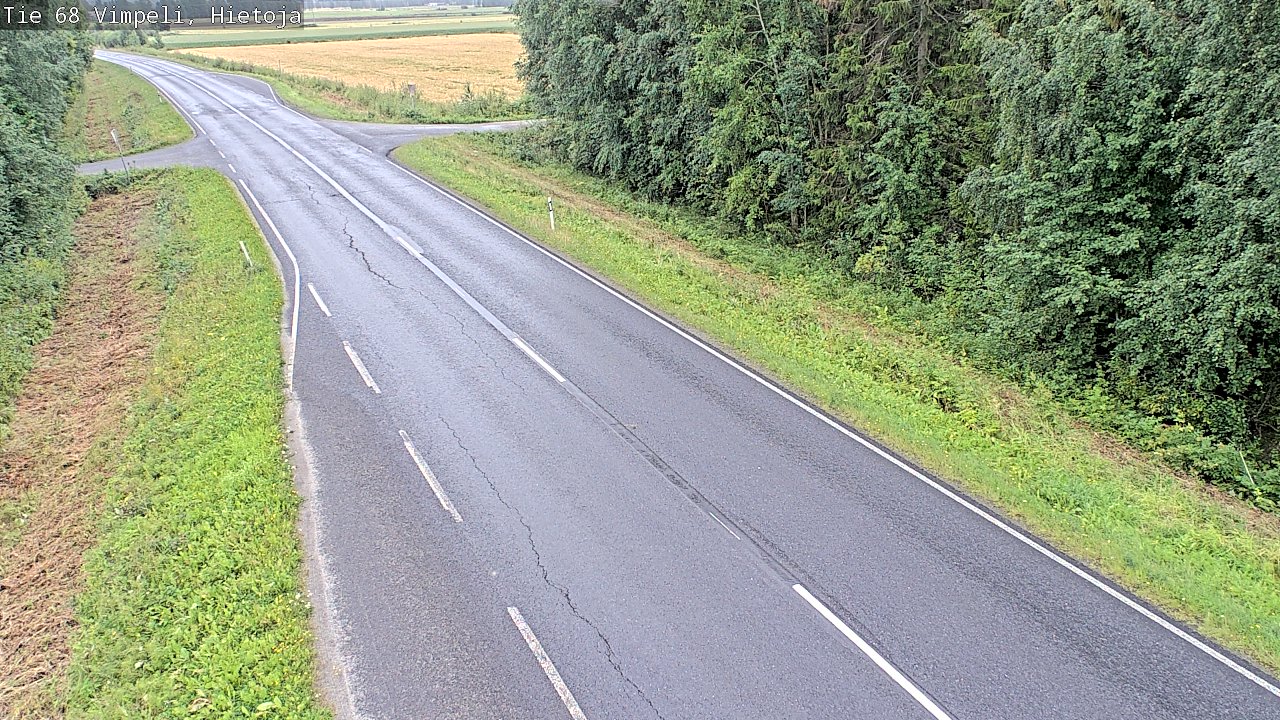 Weather Camera Image Road 68 Vimpeli, Hietoja, Vimpeli, Etelä-Pohjanmaa