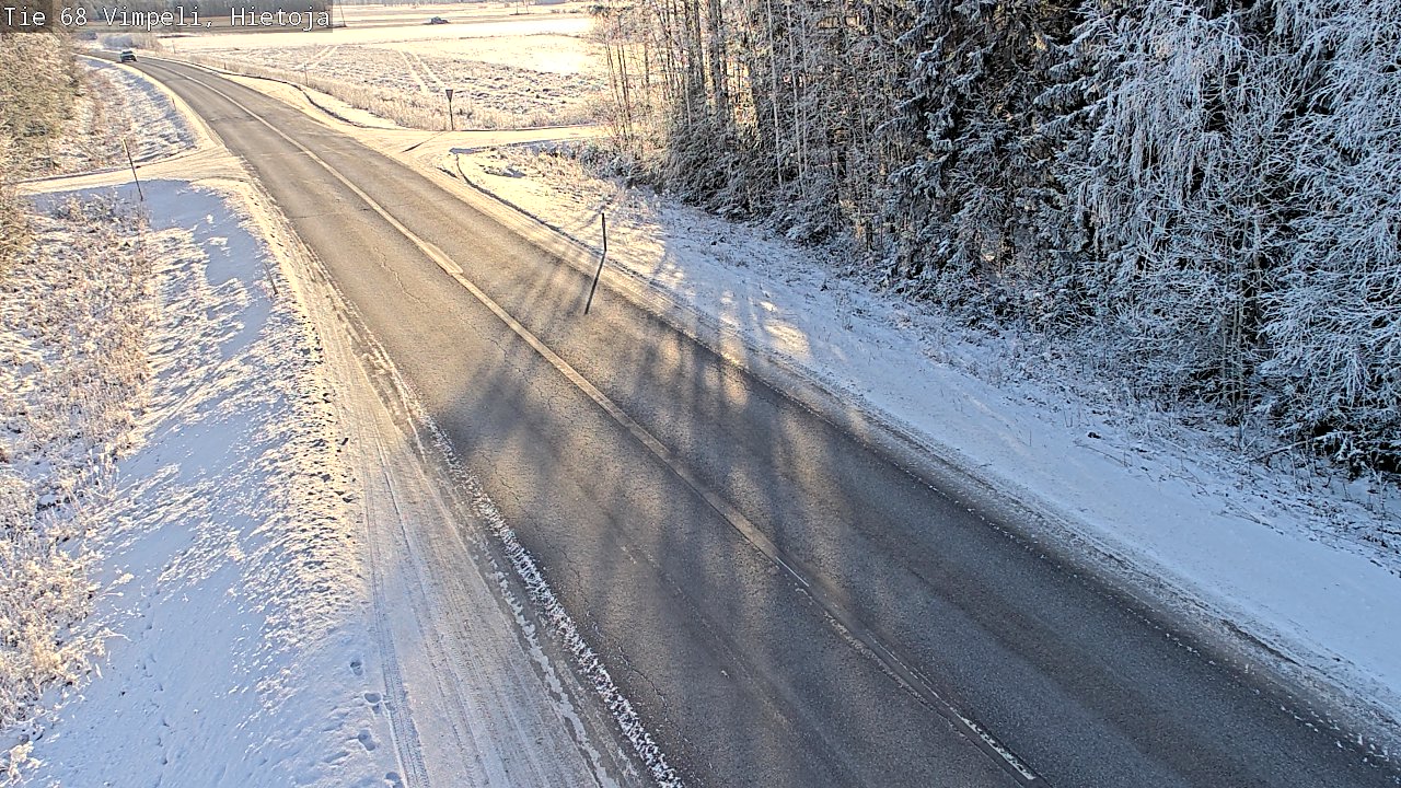 Weather Camera Image Road 68 Vimpeli, Hietoja, Vimpeli, Etelä-Pohjanmaa