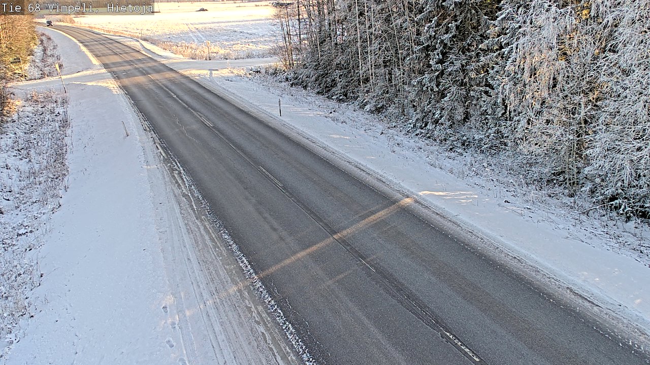 Weather Camera Image Road 68 Vimpeli, Hietoja, Vimpeli, Etelä-Pohjanmaa