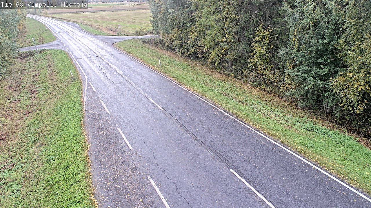 Weather Camera Image Road 68 Vimpeli, Hietoja, Vimpeli, Etelä-Pohjanmaa