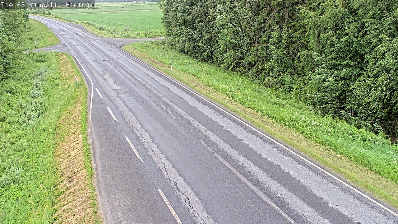 Weather Camera Image Road 68 Vimpeli, Hietoja, Vimpeli, Etelä-Pohjanmaa